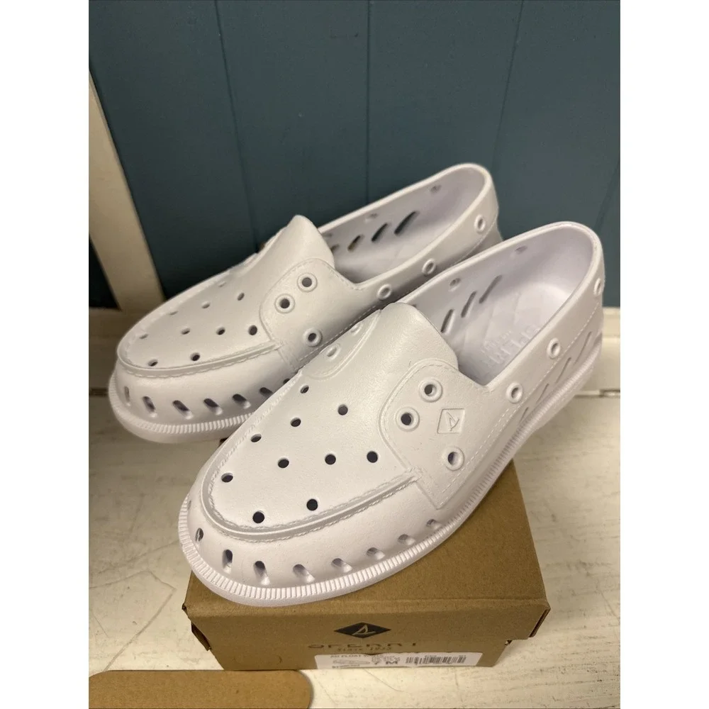 Sperry Women's Sz 7‎ M Authentic Original™ Float Boat Shoe - White - Brand New